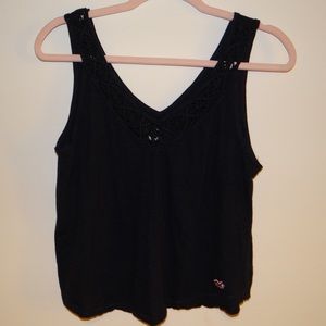 Hollister Navy Tank Top Size M